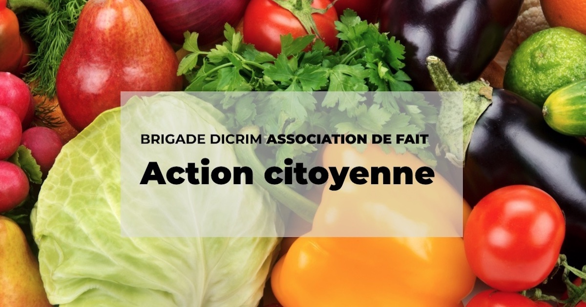 Brigade DICRIM - Alerter, agir sur la résilience alimentaire 